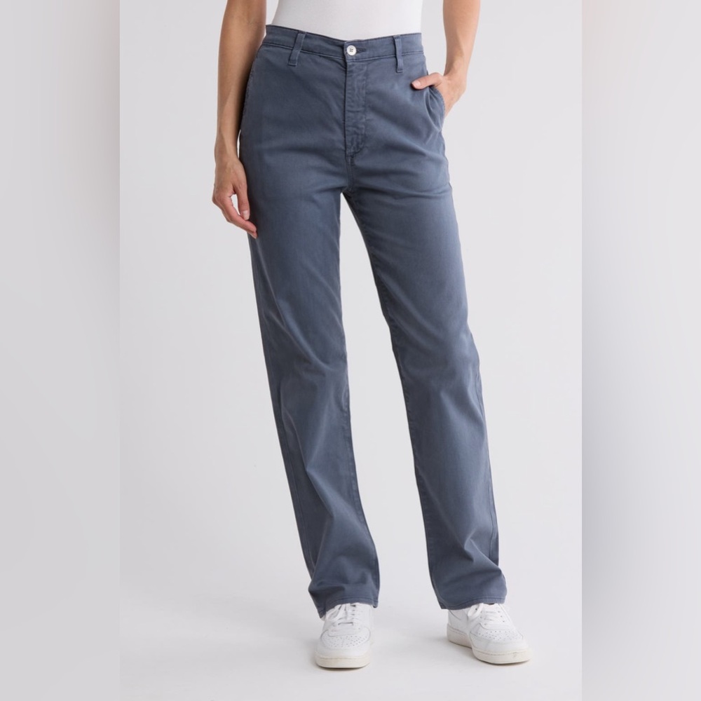 NWT AG Jeans Clove Trouser Sulphur Bohemian Blue 27 Made in Italy